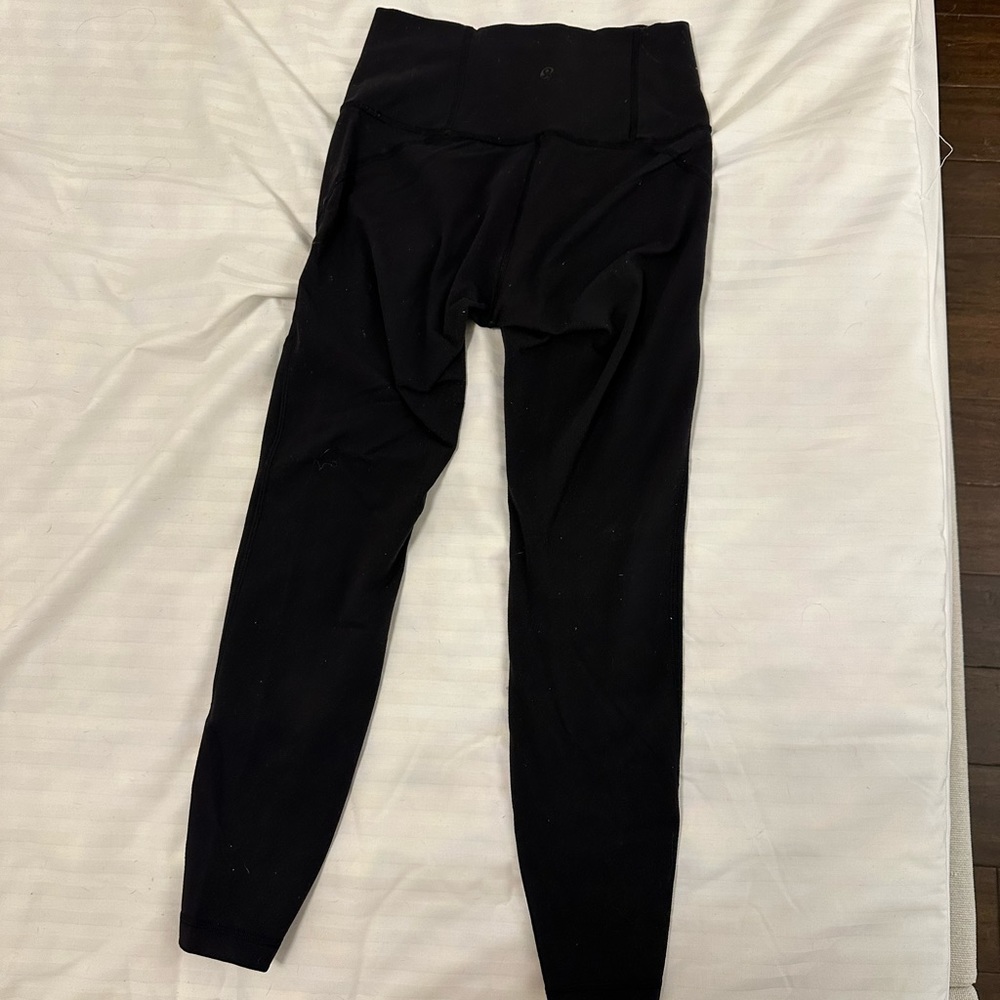 Lulu lemon Wunder Under High Rise mesh tight (leggings) size 6